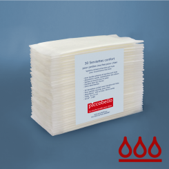 With Anti-Leak Barrier - Comfort-pads for small dog diapers 