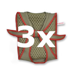 Grande couche pour chienne Lot-de-3 