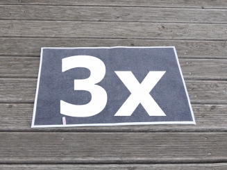 Petit tapis de propreté / d'incontinence (70 x 50) Lot-de-3 