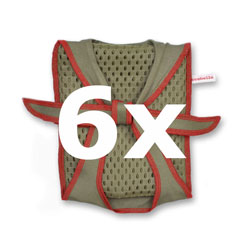 Grande couche pour chienne Lot-de-6 