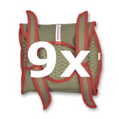 Dog diapers for small male dogs Set-of-9 