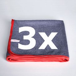 Fluffy Dog Drying Towel Set-of-3 